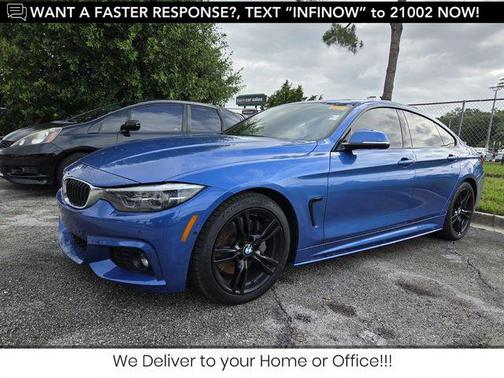 Estoril Blue Metallic 2019 BMW 440 Gran Coupe i