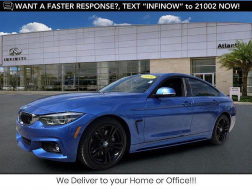 Estoril Blue Metallic 2019 BMW 440 Gran Coupe i