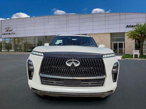 Radiant White 2026 INFINITI QX80 AUTOGRAPH AWD