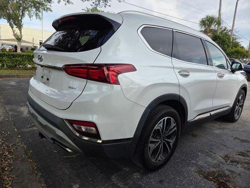 Quartz White 2020 Hyundai SANTA FE Limited 2.0T