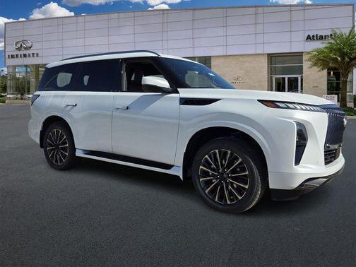 Radiant White 2026 INFINITI QX80 AUTOGRAPH AWD