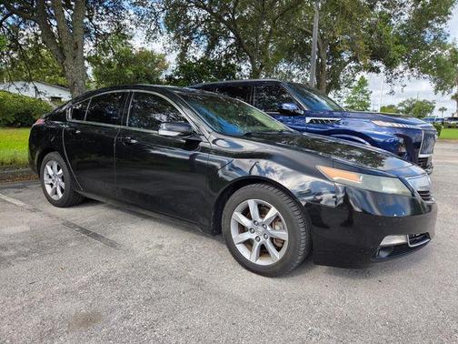 Crystal Black Pearl 2012 Acura TL 3.5