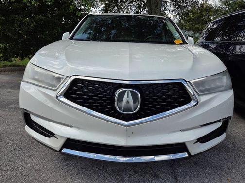 White Diamond Pearl 2019 Acura MDX 3.5L w/Technology Package