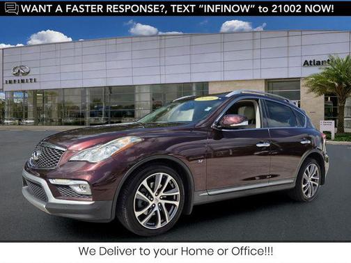 Midnight Garnet 2016 INFINITI QX50 Base