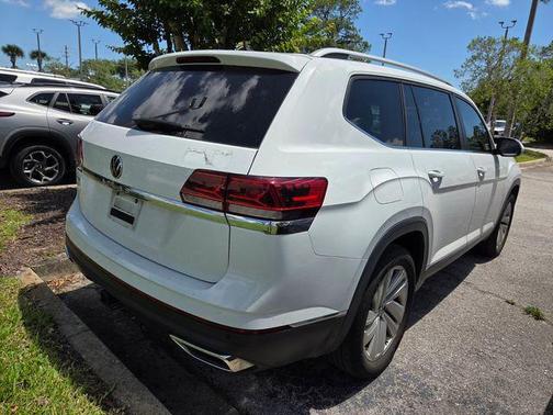 White 2021 Volkswagen Atlas 3.6L SEL