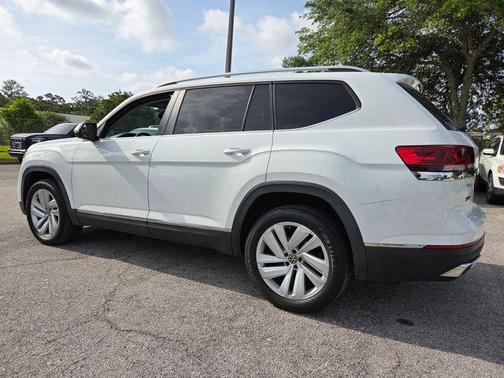 White 2021 Volkswagen Atlas 3.6L SEL