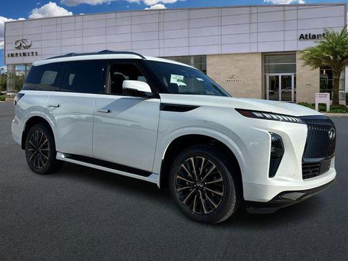 White 2026 INFINITI QX80 AUTOGRAPH AWD