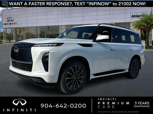 White 2026 INFINITI QX80 AUTOGRAPH AWD