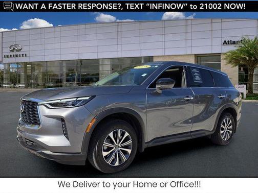 Graphite Shadow 2025 INFINITI QX60 Pure