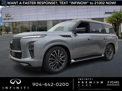 Dynamic Metal/Black Obsidian 2026 INFINITI QX80 AUTOGRAPH AWD