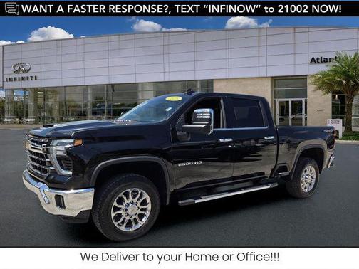 Black 2025 Chevrolet Silverado 2500 LTZ
