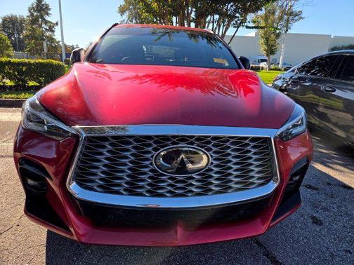 Dynamic Sunstone Red 2025 INFINITI QX55 ESSENTIAL