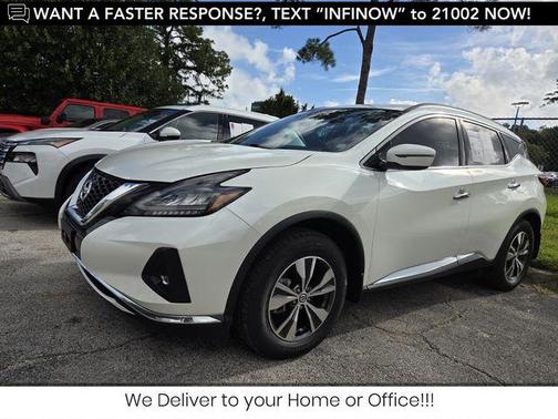 Pearl White Tricoat 2022 Nissan Murano SV FWD