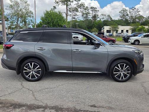 Graphite Shadow/Black Obsidian 2025 INFINITI QX60 AUTOGRAPH