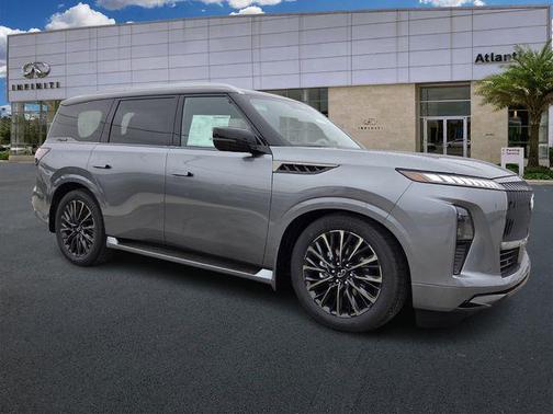 Dynamic Metal/Black Obsidian 2026 INFINITI QX80 AUTOGRAPH AWD