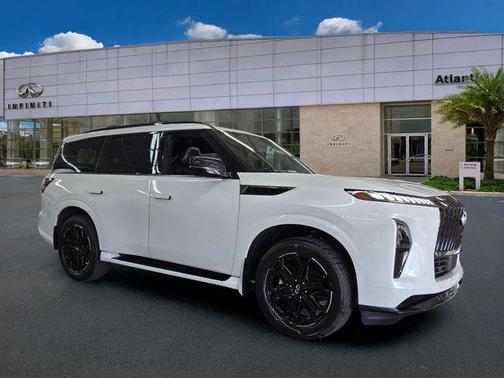 Radiant White 2026 INFINITI QX80 SPORT AWD