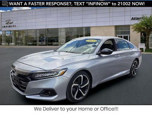Lunar Silver Metallic 2022 Honda Accord Sport 1.5T