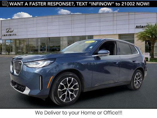 Blue Metallic 2026 BMW X3 30 xDrive