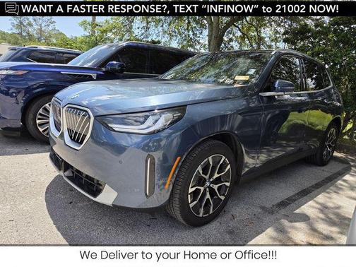 Blue Metallic 2026 BMW X3 30 xDrive