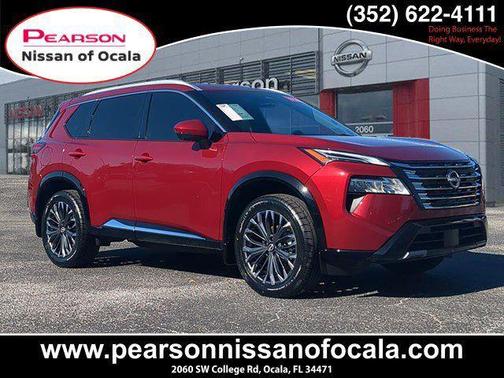 Scarlet Ember Tintcoat 2024 Nissan Rogue Platinum
