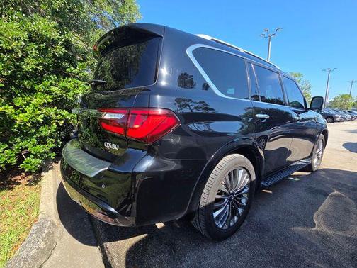Black Obsidian 2021 INFINITI QX80 SENSORY AWD