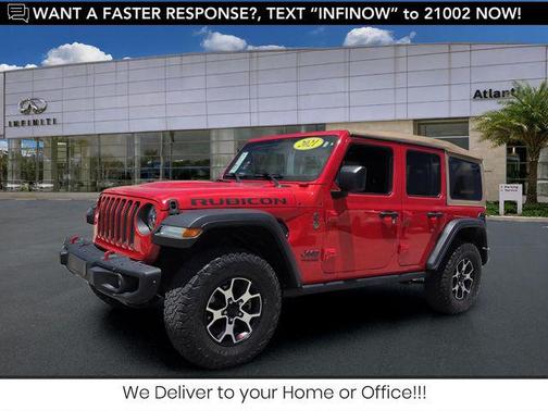 Firecracker Red Clearcoat 2021 Jeep Wrangler Unlimited Rubicon