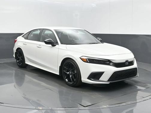 Platinum White Pearl 2024 Honda Civic