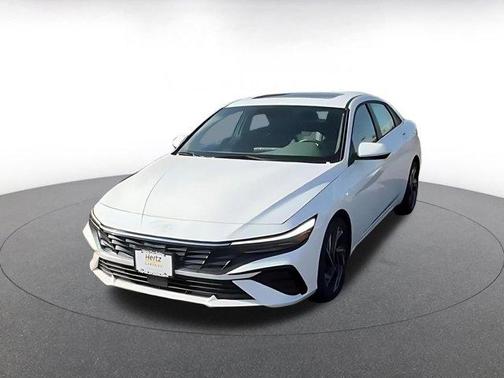 Serenity White 2025 Hyundai ELANTRA SEL