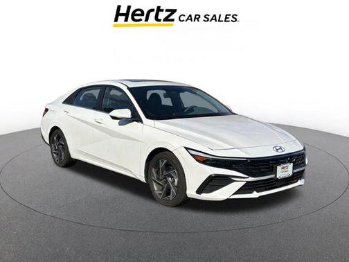 Serenity White 2025 Hyundai ELANTRA SEL