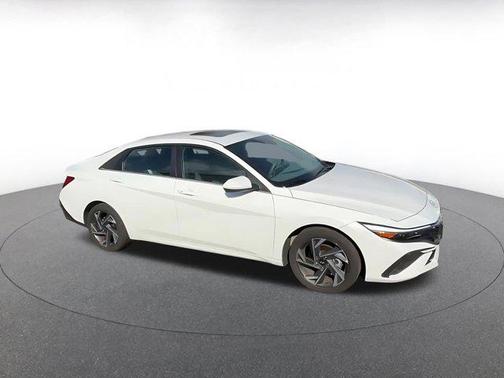 Serenity White 2025 Hyundai ELANTRA SEL