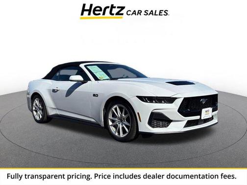 Oxford White 2025 Ford Mustang GT Premium