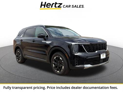 Ebony Black 2024 Kia Sorento S