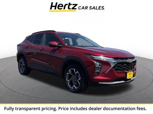 Crimson Metallic 2025 Chevrolet Trax LT