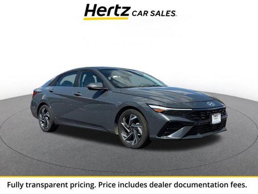 Ecotronic Gray 2025 Hyundai ELANTRA Limited