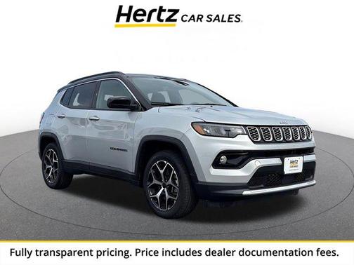 Silver Zynith Metallic Clearcoat 2025 Jeep Compass Limited