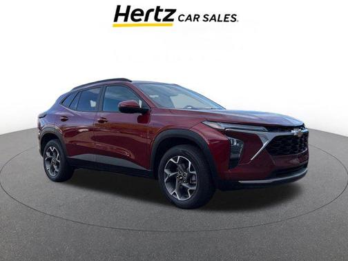 Crimson Metallic 2025 Chevrolet Trax LT