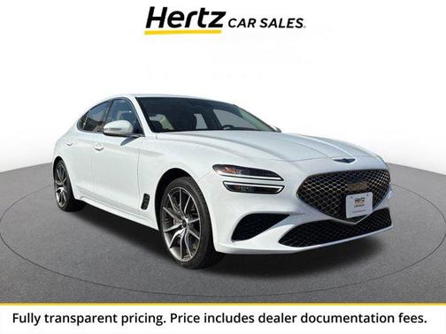 Alta White 2025 Genesis G70 2.5T AWD