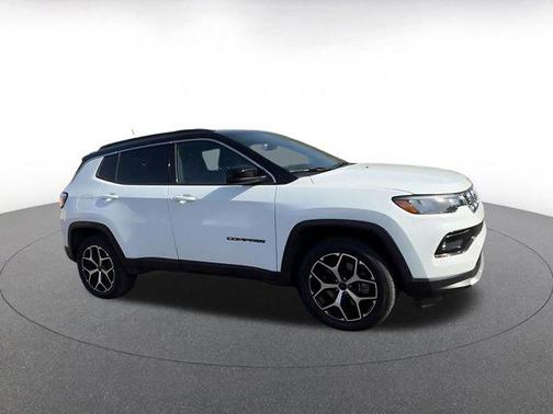 Bright White Clearcoat 2025 Jeep Compass Limited