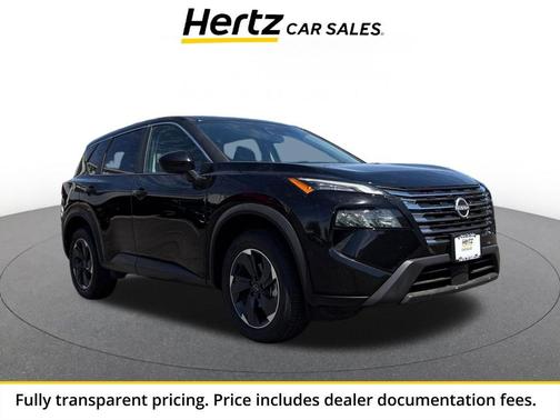 Super Black 2025 Nissan Rogue SV