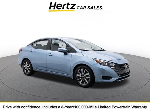 Brilliant Silver Metallic 2025 Nissan Versa 1.6 SV