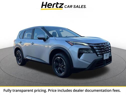Brilliant Silver Metallic 2025 Nissan Rogue SV
