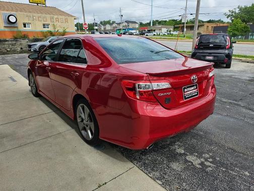 Burgundy 2013 Toyota Camry XLE