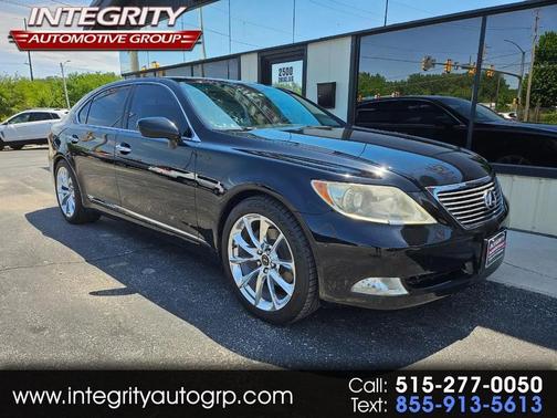 Black 2007 Lexus LS 460 L
