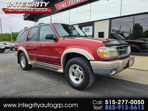 Red 1999 Ford Explorer Eddie Bauer