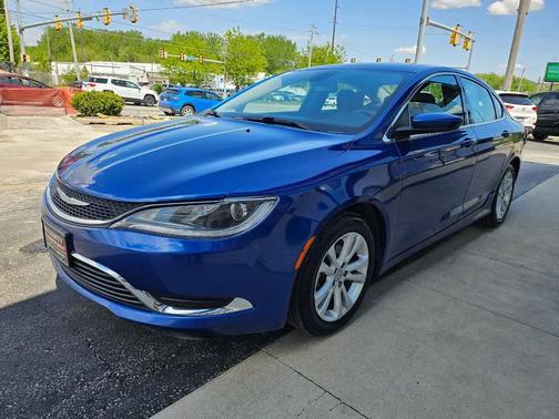 Blue 2015 Chrysler 200 Limited