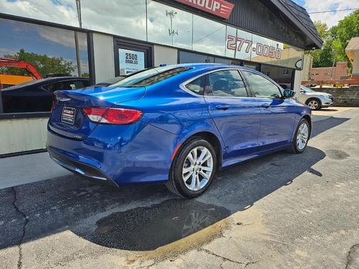 Blue 2015 Chrysler 200 Limited