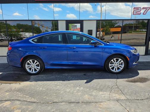 Blue 2015 Chrysler 200 Limited