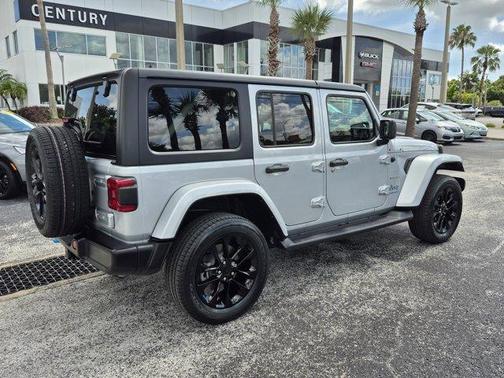 Silver 2023 Jeep Wrangler 4xe Sahara