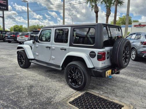 Silver 2023 Jeep Wrangler 4xe Sahara