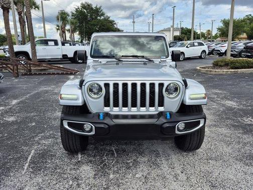 Silver 2023 Jeep Wrangler 4xe Sahara
